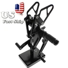 Fxcnc Adjustable Front Rearset Foot Pegs Pedals For XSR700 2015-2018 2017 Black New. Price: $116.67.