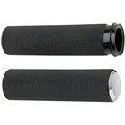 Arlen Ness Fusion Chrome Knurled Hand Grips Harley Dual Cable Throttle 76-UP New. Price: $62.95.