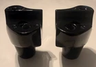 Harley Sportster Riser Bottom Clamp Set 2001 XL1200 XL883 Black Oem Remanufactured. Price: $18.00.