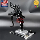 For Honda CBR1000RR 2004-2007 Fxcnc Rearset Footpeg Footrest Pedals Aluminum New. Price: $115.33.