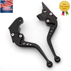 For Bullet 350 Thunderbird Pair Black Brake Clutch Levers Adjust Fxcnc New. Price: $26.60.