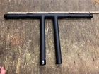 Wild Chubby Flatline 12" Black Harley Handlebars Softail Dyna Sportster New. Price: $257.95.