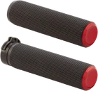 Arlen Ness Cable Fusion Series Grips Red Knurled 07-336 New. Price: $71.20.