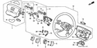 Genuine Honda Plate Contact (b) 78507-SM5-A81 New. Price: $15.77.