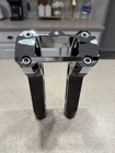 Original Garage Moto 8.5" Pull Back Risers With Clamp For Harley Davidson Softai Used. Price: $350.00.
