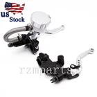 Cnc 7/8'' 22MM Bars Brake Cable Clutch Master Cylinder Lever Reservoir Silver New. Price: $47.08.