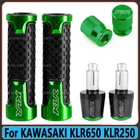 Green-for Kawasaki KLR650 KLR250 Motorcycle Grip End New. Price: $26.67.