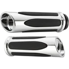 Arlen Ness 07-052 Deep Cut Comfort Grips, Chrome New. Price: $174.60.
