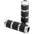 Performance Machine Chrome Xl Grips Cable Throttle-by-wire 0063-2018-CH New. Price: $208.46.