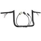 12" Prewired Handlebar 1.25" Fat Ape Hanger For Electra Street Glide 2008-2013 New. Price: $259.99.