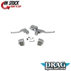Drag Specialties 0610-0501 Chrome Handlebar Control Kit For 84-95 Big Twin New. Price: $430.31.