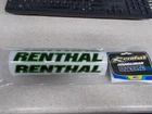 Nos Renthal Handlebar Brace Pad Green/white 8.5" Mini P269 New. Price: $16.16.