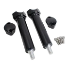 Black 8.0"TALL Springer Riser 1.0" Clamp For Harley 97-LATER Cross Bones Flsts New. Price: $149.95.