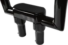 Choppers Hefty Handlebar Riser & Top Clamp Kit 4" Black LA-7446-04B New. Price: $239.99.