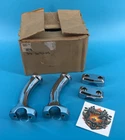 New Open Box Oem Harley-davidson 6'' Chrome Handlebar Riser Kit 56731-05 # Used. Price: $230.00.
