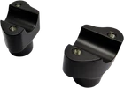 Drag Specialties Buffalo Billet Aluminum Handlebar Risers 1-1/2" Flat Black New. Price: $100.69.