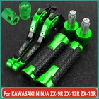 For Kawasaki Ninja ZX9R ZX10R 4PCS Cnc Handle Grips Cap Brake Clutch Levers Sets New. Price: $52.91.