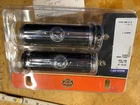 Oem Chrome Harley Tbw Touring Softail Handlebar Grips Willie Skull Glide Used. Price: $79.95.