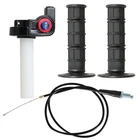 7/8" Motorcycle Twist Throttle Handle Grip With Cable 50-250CC Motocross Atv Us New. Price: $13.68.
