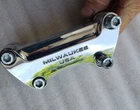 Genuine Harley Dyna Chrome Risers And Milwaukee Top Clamp Used. Price: $120.00.