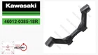 Kawasaki Oem 46012-0385-18R Holder Handle Genuine Japan New. Price: $211.54.