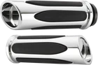 Arlen Ness Chrome Comfort Deep Cut Grips Harley 08-17 Flht Fltr Flhx Tbw New. Price: $180.45.