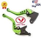 Cnc Green Short Brake Clutch Levers For Yamaha XT660R 2004-2013 Set New. Price: $26.60.