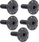 Arlen Ness Floating Brake Rotor Bolts Front Black 5-PACK 300-915 Harley Davidson New. Price: $57.16.