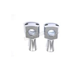 V-twin Manufacturing Chrome 3"" Domed Risers 25-2207 New. Price: $104.03.