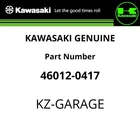 Kawasaki Genuine Lower Fatbar Handle Holder 46012-0417 New. Price: $61.68.