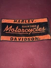 Harley-davidson Official Licensed Collectible Towel Motorcycles 1903 Black Oran Used. Price: $11.00.