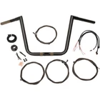 Choppers Black 13" '17 Fltr Handlebar Cable Kit LA-7312KT1-63B New. Price: $201.45.