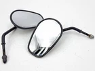 2009 Harley-davidson Dyna Fxd Super Glide Oem Left Right Rear View Mirror Black Used. Price: $48.60.