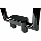 Drag Specialties 1.5" Black Handlebar Risers Top Clamp Kit Bars Harleys New. Price: $185.49.