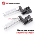 For Kawasaki Zzr 1200 2002-2005 25MM Lowering Rider Front Cnc Billet Foot Pegs New. Price: $52.42.