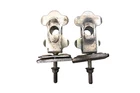 05 Suzuki GS500F Rear Swingarm Chain Tension Adjuster Brackets Mounts Used. Price: $39.90.