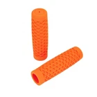 Odi Vans Waffle Pattern 1" Motorcycle Grips, Orange, Harley V-twin Made Usa New. Price: $19.95.