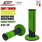 Progrip 801 Half Waffle Soft Density Handlebar Grips Diameter 22-25MM Green New. Price: $18.79.