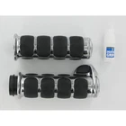 Kuryakyn Premium Iso-grips With Throttle Boss And Chrome Accent Rings 6228 New. Price: $127.99.