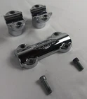 Harley Softail Dyna Sportster Nostalgic Chrm Handlebar Risers 56998-09 55984-07 Used. Price: $96.19.