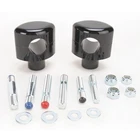 Choppers Gloss Black 1-1/2 Hefty Smooth Risers, 1-1/4 Hbar, LA-7406-01B * Used. Price: $100.00.