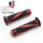 Usa 7/8'' Rubber Handle Bar Grip Motorcycle For Honda CBR125R/300R/500R Red New. Price: $16.36.