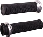 Odi Ruffian Grips Black/silver #V30HCWB-S Harley Davidson New. Price: $60.06.