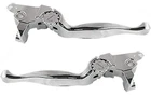 Psr 12-00616-20 Chrome Journey Adjustable Lever Set Pair Harley Touring 21-UP New. Price: $284.36.