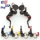 Universal 22MM7/8'' Handlebar Hydraulic Brake Clutch Lever Master Cylinder Pair New. Price: $51.16.