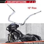 16" Rise Ape Hanger 1-1/4" Handlebar For Harley Touring Street Road Glide Custom New. Price: $80.04.