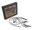 Burly Cable Brake Line Kit 14" Apes B30-1243 For 18-24 Harley Davidson Fat Boy New. Price: $417.31.