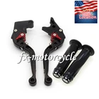 For Honda Rebel CMX250C 2003-2011 Foldable Extend Cnc Brake Clutch Levers Grips New. Price: $48.09.