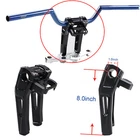 Aluminum 8.0'' Tall Handlebar Riser For Harley Road King Softail Fat Boy Bob Fxs New. Price: $159.95.