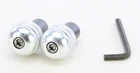 Emgo Aluminum Bar Ends Silver 23-96462 New. Price: $11.35.